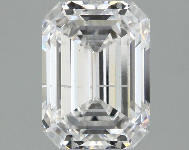 2.0 Carat Emerald Shaped Excellent Cut SI1 IGI Certified Lab Grown Diamond