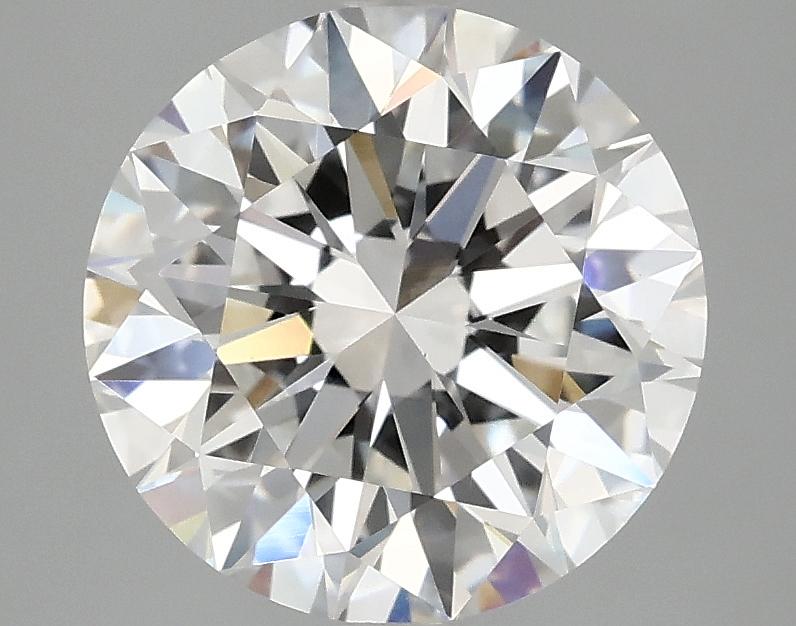 3.05 Carat Round Shaped Excellent Cut VVS2 IGI Certified Lab Grown Diamond