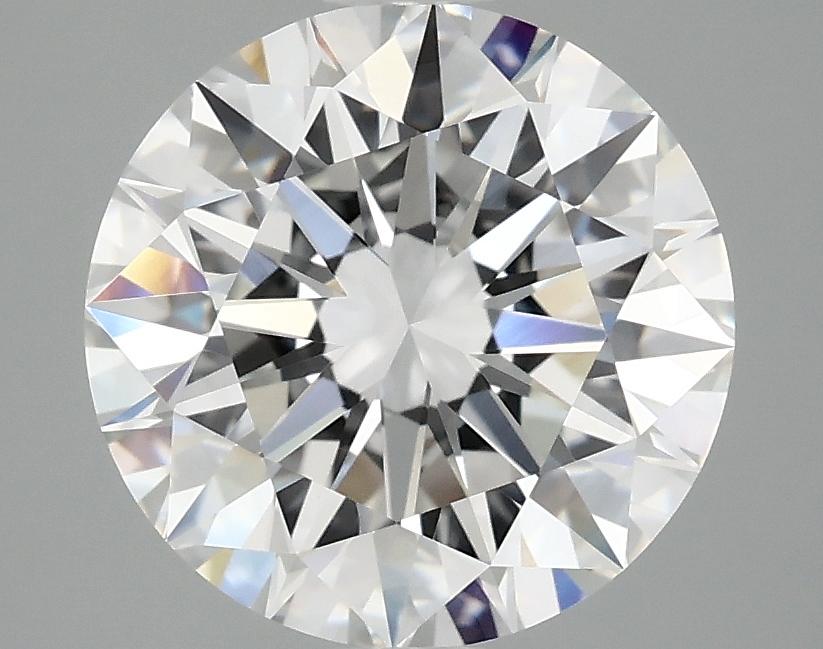 3.09 Carat Round Shaped Excellent Cut VVS2 IGI Certified Lab Grown Diamond