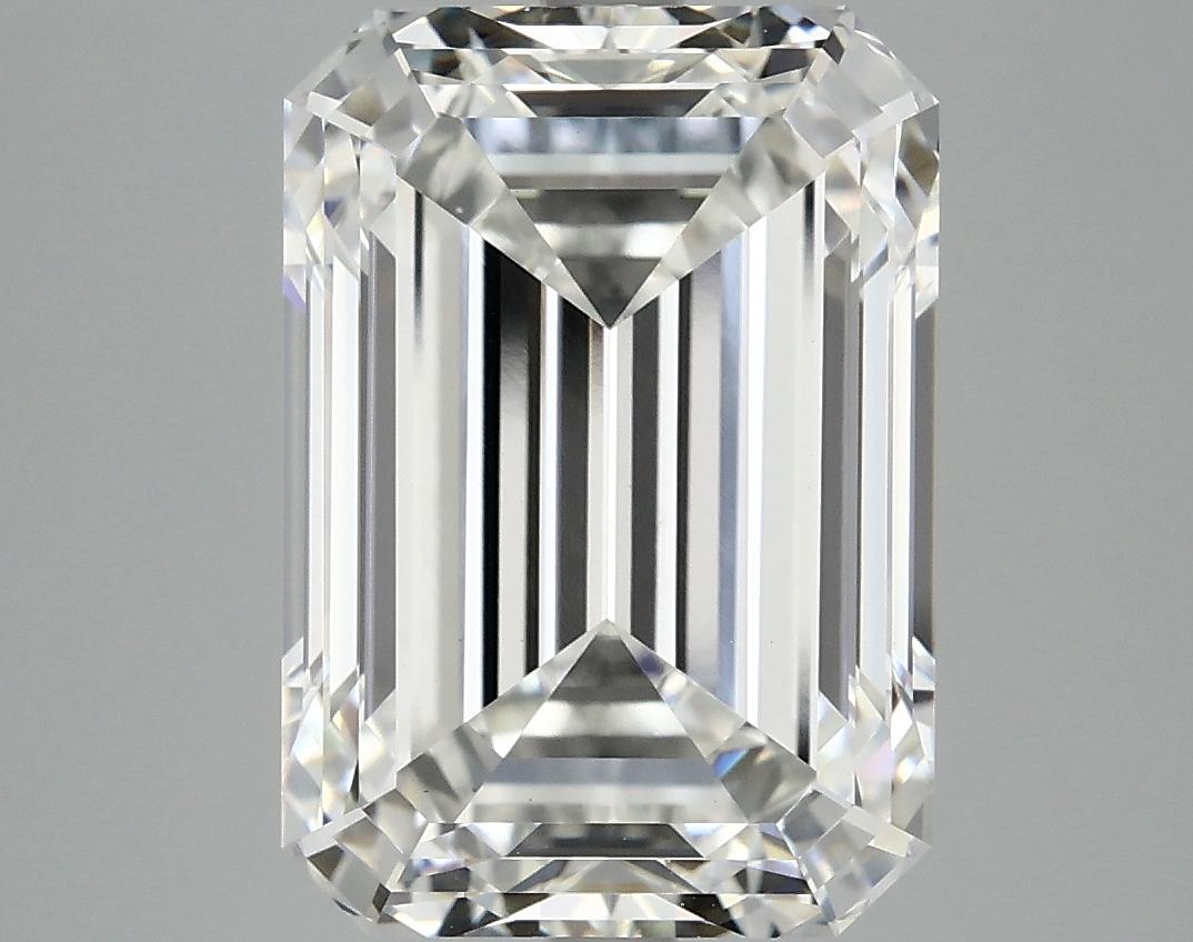 6.53 Carat Emerald Shaped Ideal Cut VS1 IGI Certified Lab Grown Diamond