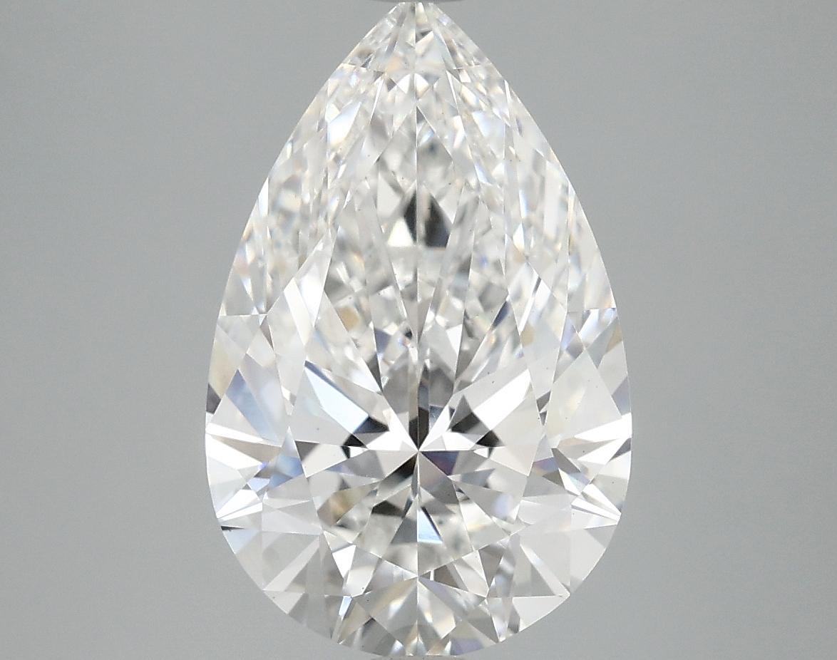 4.02 Carat Pear Shaped Ideal Cut VS1 IGI Certified Lab Grown Diamond
