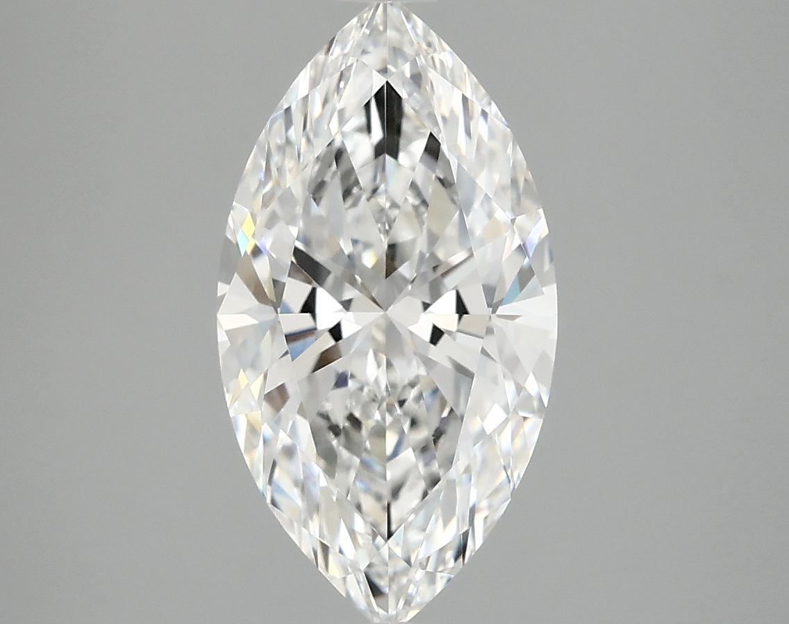 2.47 Carat Marquise Shaped Excellent Cut VVS2 IGI Certified Lab Grown Diamond