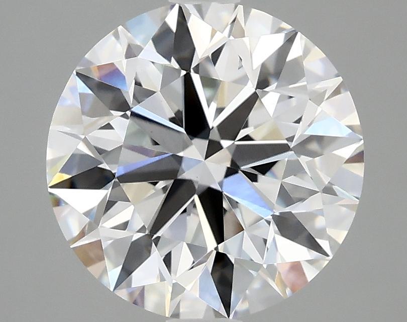 3.06 Carat Round Shaped Excellent Cut VVS2 IGI Certified Lab Grown Diamond