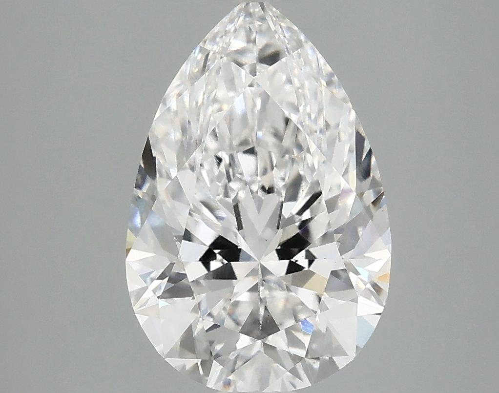 3.09 Carat Pear Shaped Excellent Cut VS1 IGI Certified Lab Grown Diamond
