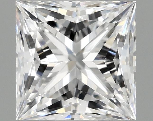 1.08 Carat Princess Shaped Ideal Cut VVS2 IGI Certified Lab Grown Diamond