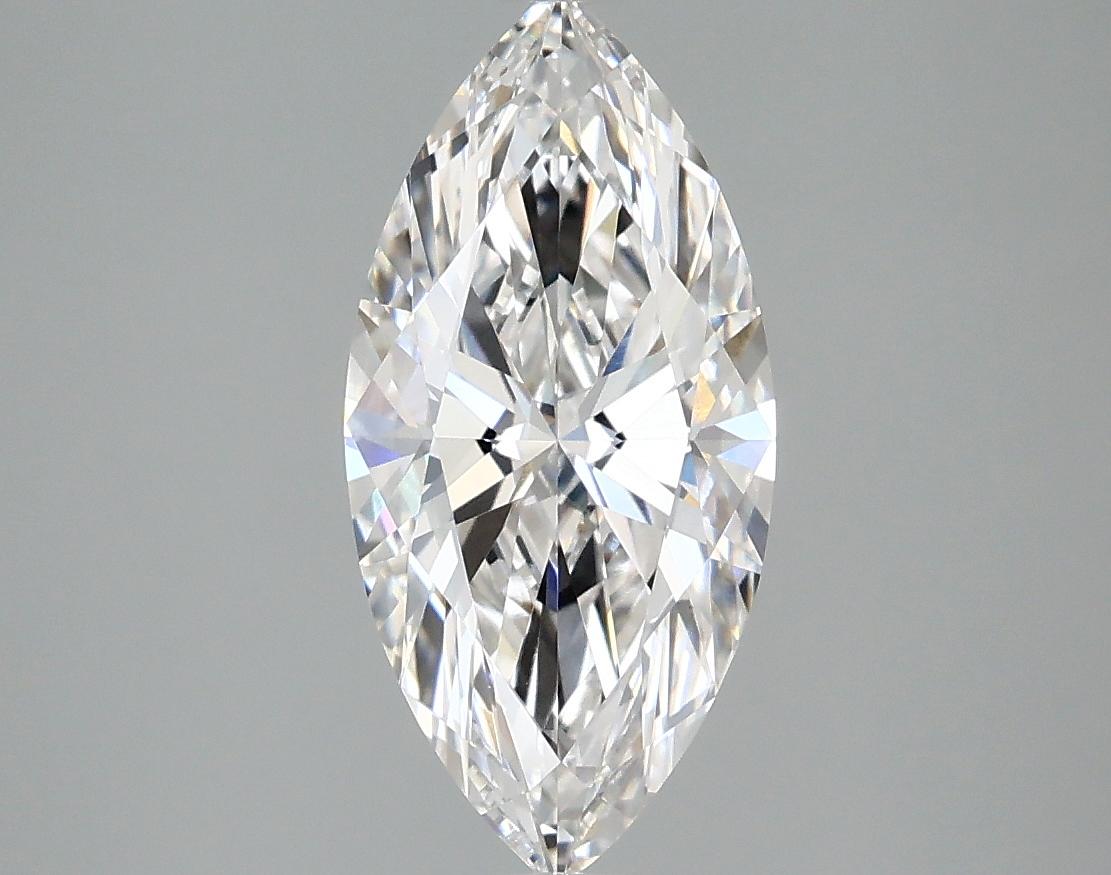 1.85 Carat Marquise Shaped Excellent Cut VVS2 IGI Certified Lab Grown Diamond