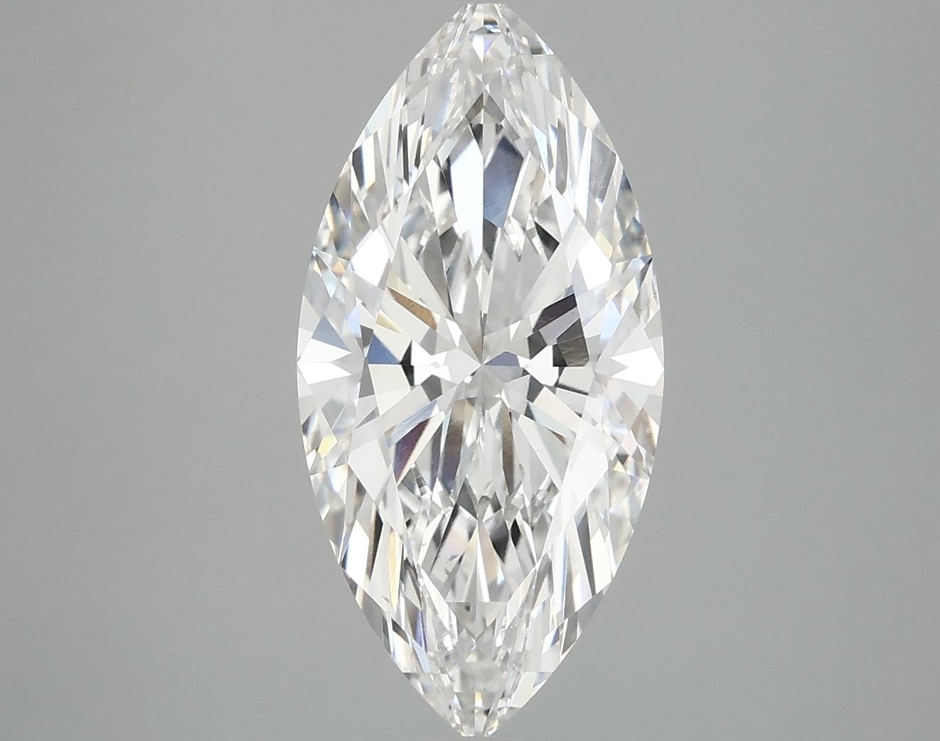 3.01 Carat Marquise Shaped Excellent Cut VS1 IGI Certified Lab Grown Diamond
