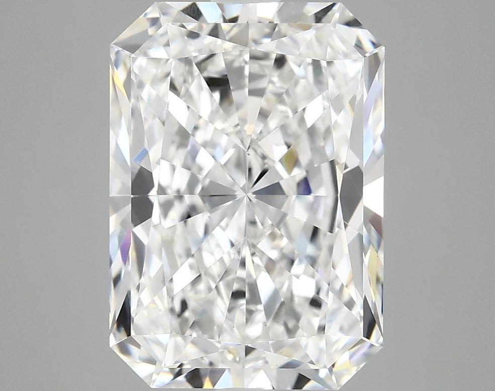 4.13 Carat Radiant Shaped Ideal Cut VVS2 IGI Certified Lab Grown Diamond