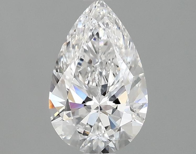 0.98 Carat Pear Shaped Ideal Cut VVS2 IGI Certified Lab Grown Diamond