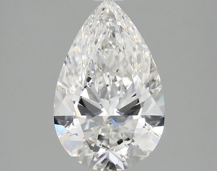 1.98 Carat Pear Shaped Ideal Cut VVS2 IGI Certified Lab Grown Diamond