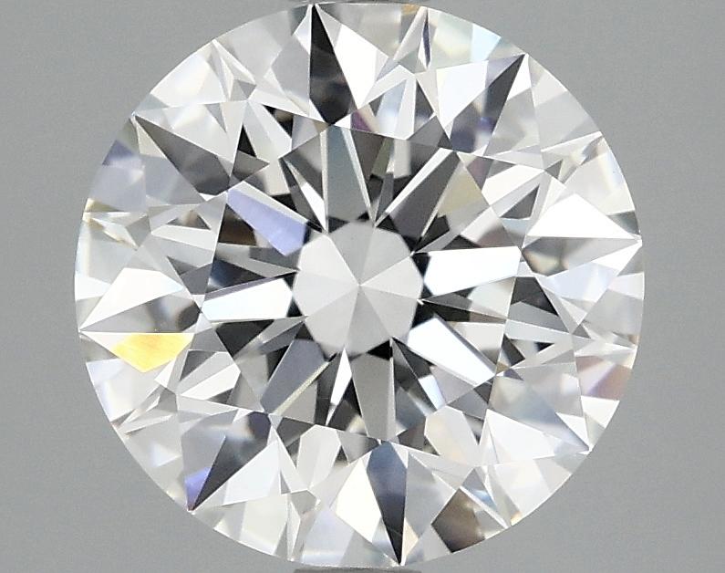 3.09 Carat Round Shaped Ideal Cut VVS2 IGI Certified Lab Grown Diamond