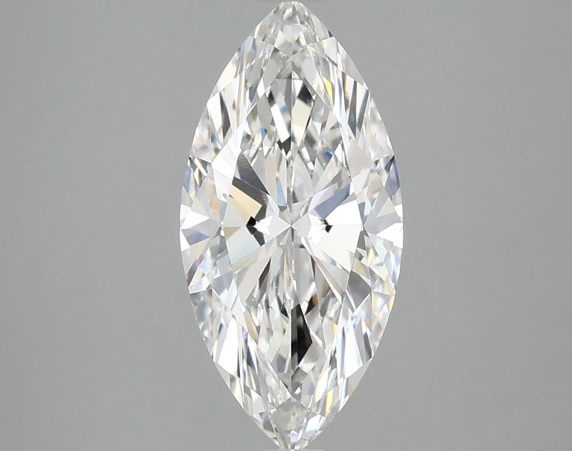2.03 Carat Marquise Shaped Excellent Cut VVS2 IGI Certified Lab Grown Diamond