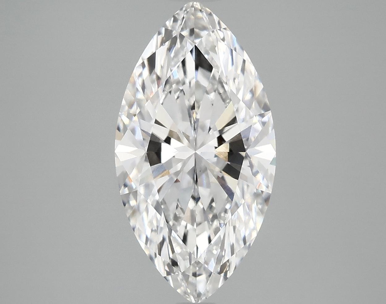 3.09 Carat Marquise Shaped Excellent Cut VS1 IGI Certified Lab Grown Diamond