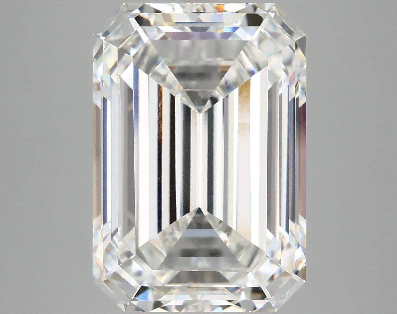 10.17 Carat Emerald Shaped Ideal Cut VVS2 IGI Certified Lab Grown Diamond