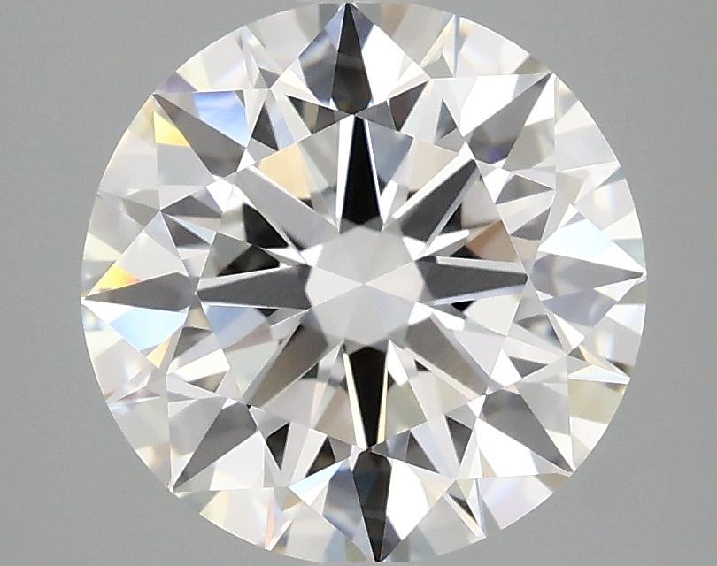3.08 Carat Round Shaped Ideal Cut VVS2 IGI Certified Lab Grown Diamond