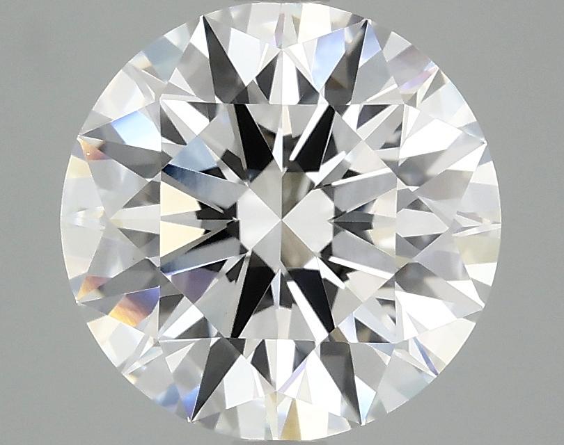 3.08 Carat Round Shaped Ideal Cut VVS2 IGI Certified Lab Grown Diamond