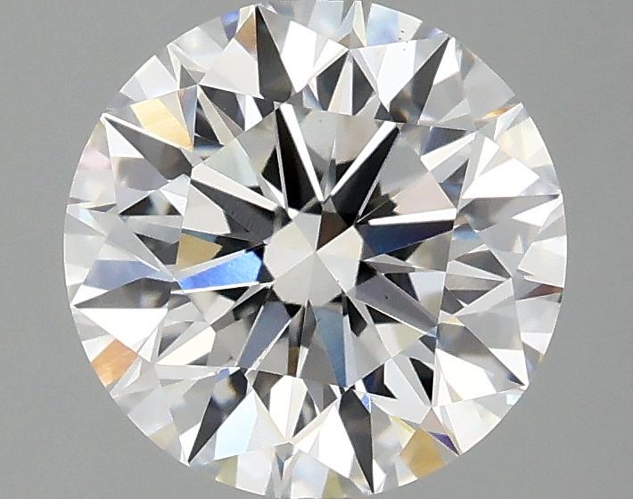 2.06 Carat Round Shaped Excellent Cut VS1 IGI Certified Lab Grown Diamond