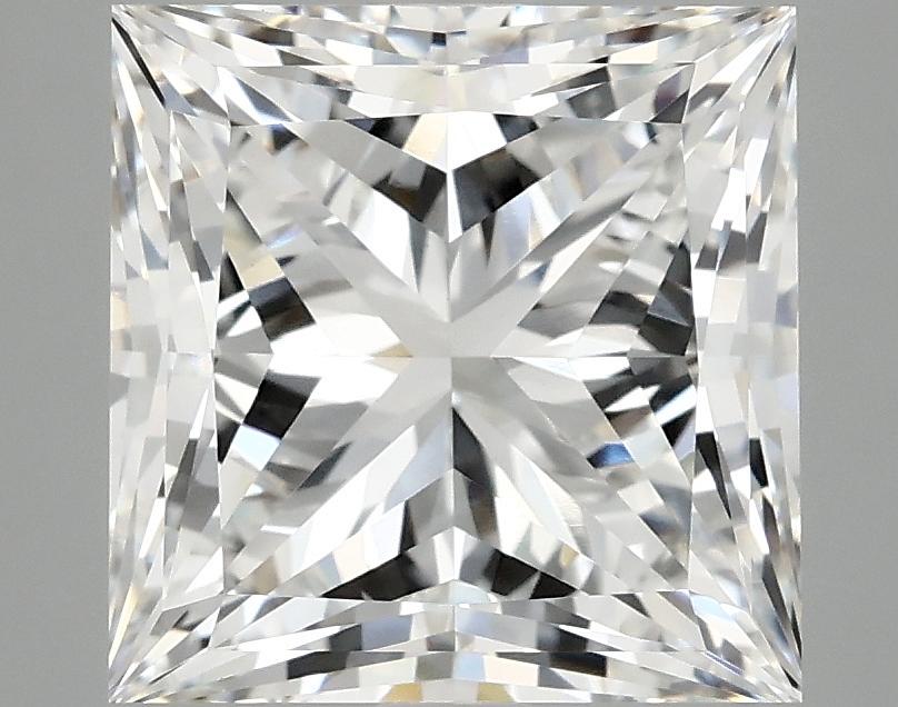 5.03 Carat Princess Shaped Ideal Cut VVS2 IGI Certified Lab Grown Diamond