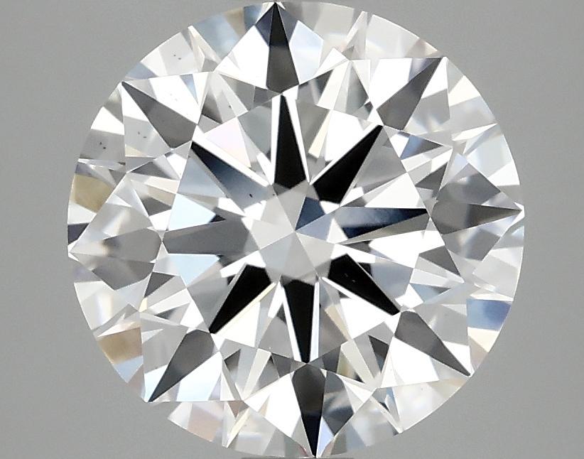 3.09 Carat Round Shaped Ideal Cut VS2 IGI Certified Lab Grown Diamond