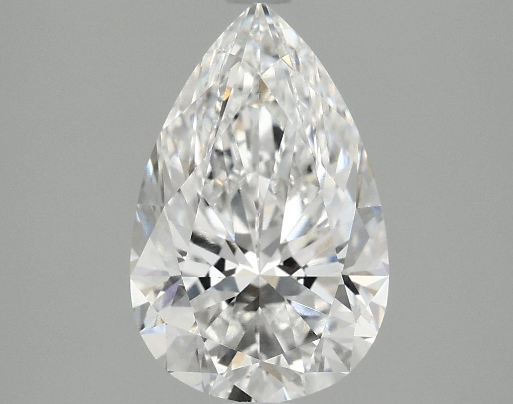2.09 Carat Pear Shaped Ideal Cut VVS2 IGI Certified Lab Grown Diamond