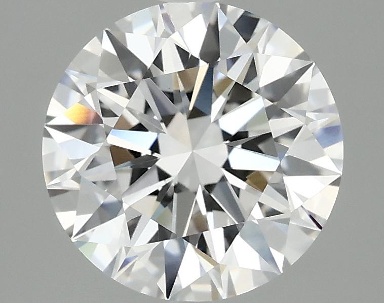 2.58 Carat Round Shaped Ideal Cut VVS2 IGI Certified Lab Grown Diamond