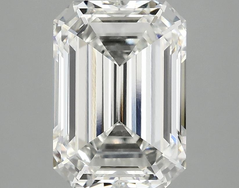 3.03 Carat Emerald Shaped Ideal Cut VVS2 IGI Certified Lab Grown Diamond