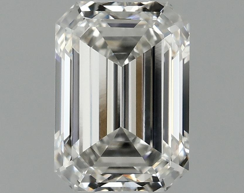 1.26 Carat Emerald Shaped Ideal Cut VVS2 IGI Certified Lab Grown Diamond