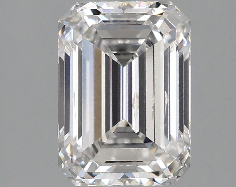 2.1 Carat Emerald Shaped Excellent Cut SI1 IGI Certified Lab Grown Diamond
