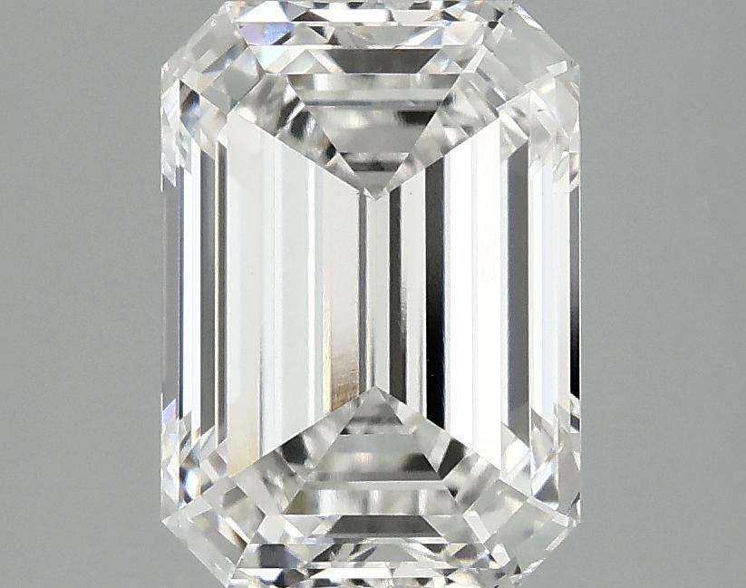 3.09 Carat Emerald Shaped Ideal Cut VS1 IGI Certified Lab Grown Diamond