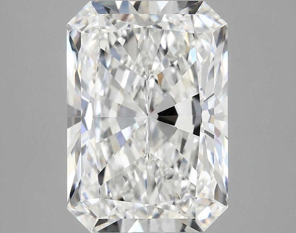 4.09 Carat Radiant Shaped Ideal Cut VVS2 IGI Certified Lab Grown Diamond