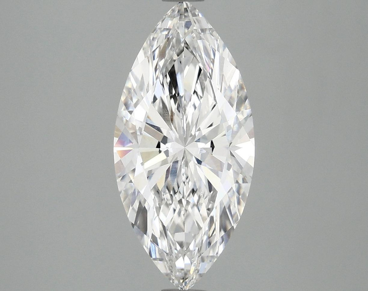 2.35 Carat Marquise Shaped Excellent Cut VS1 IGI Certified Lab Grown Diamond