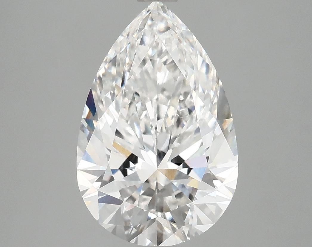 3.09 Carat Pear Shaped Excellent Cut VS1 IGI Certified Lab Grown Diamond
