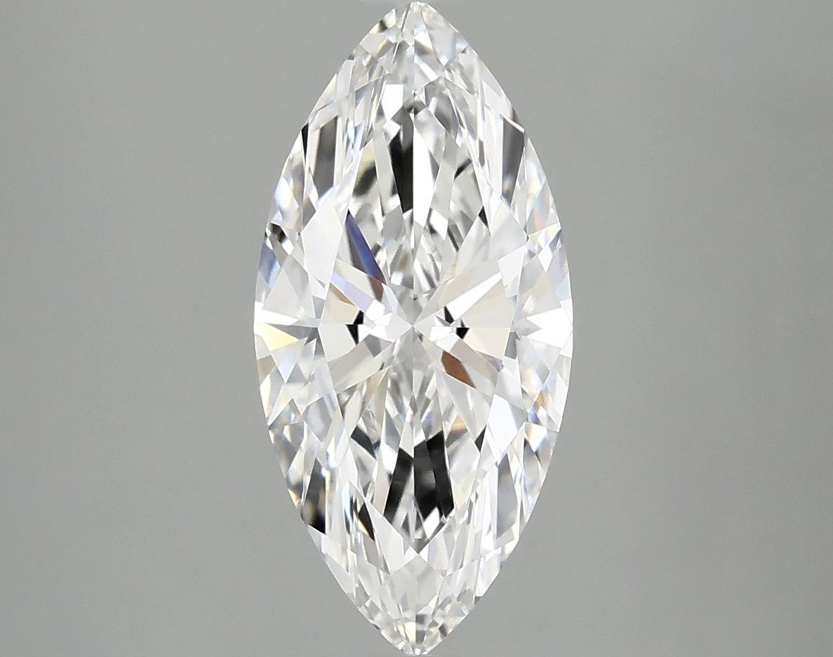 2.08 Carat Marquise Shaped Excellent Cut VVS2 IGI Certified Lab Grown Diamond