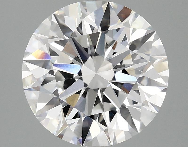 3.09 Carat Round Shaped Excellent Cut VVS2 IGI Certified Lab Grown Diamond