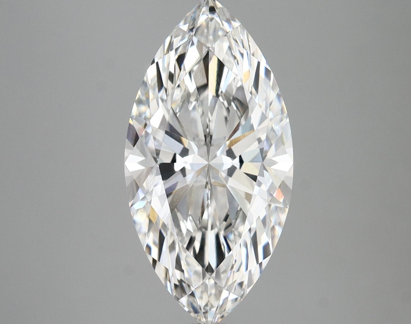 3.09 Carat Marquise Shaped Ideal Cut VS1 IGI Certified Lab Grown Diamond