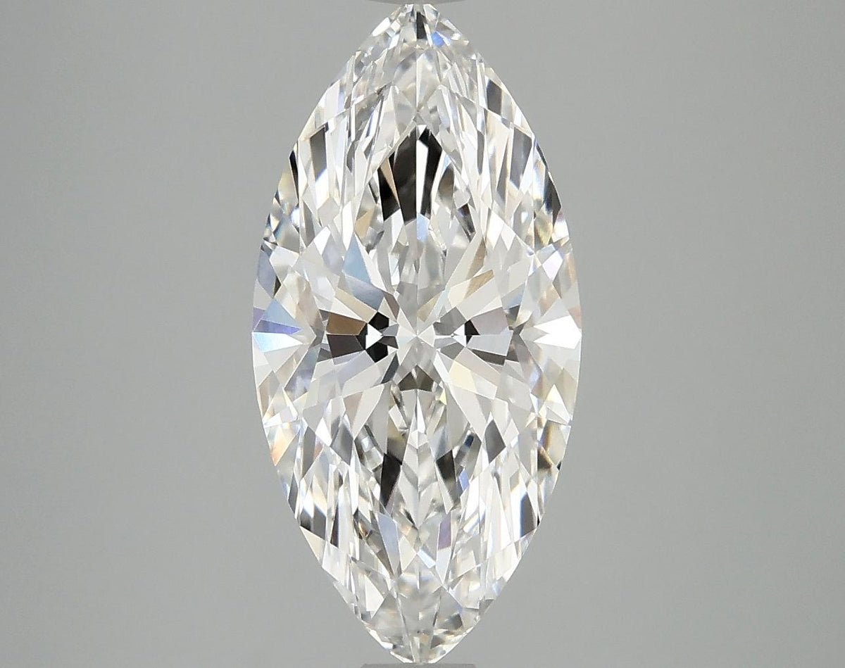 3.09 Carat Marquise Shaped Excellent Cut VS1 IGI Certified Lab Grown Diamond