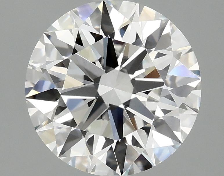 2.59 Carat Round Shaped Ideal Cut VVS2 IGI Certified Lab Grown Diamond