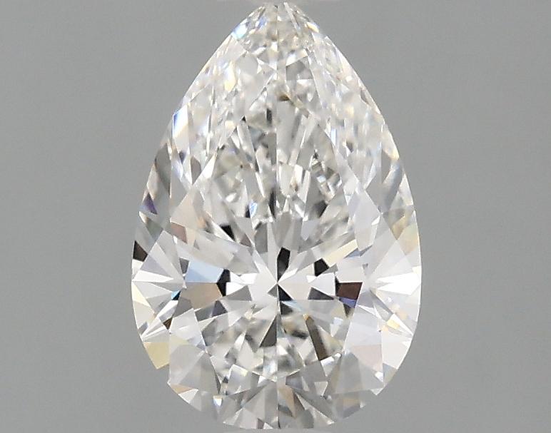 0.97 Carat Pear Shaped Excellent Cut VVS2 IGI Certified Lab Grown Diamond