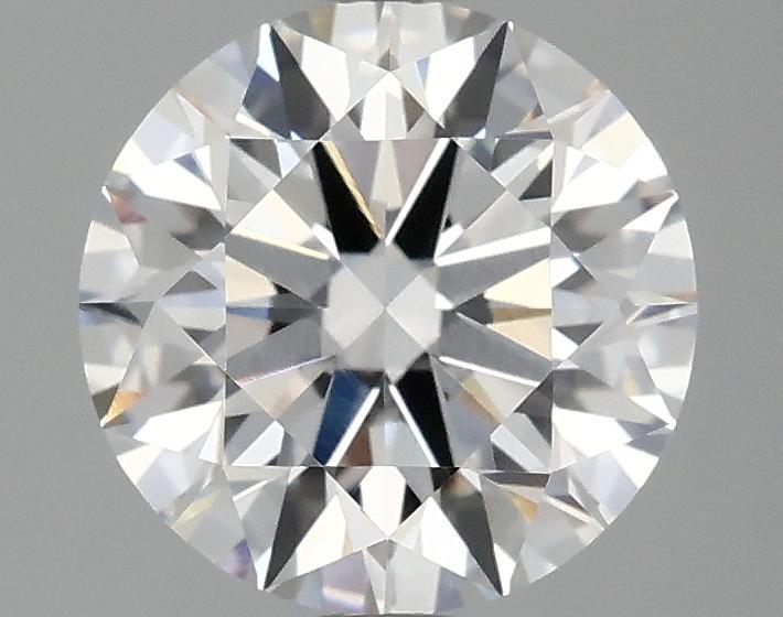 2.04 Carat Round Shaped Ideal Cut VVS2 IGI Certified Lab Grown Diamond