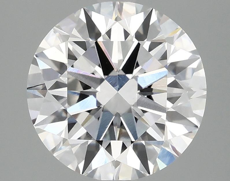 3.09 Carat Round Shaped Excellent Cut VVS2 IGI Certified Lab Grown Diamond
