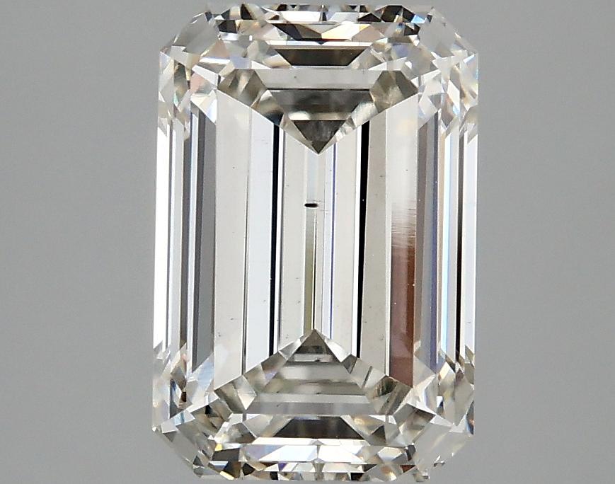 2.97 Carat Emerald Shaped Excellent Cut VS2 IGI Certified Lab Grown Diamond