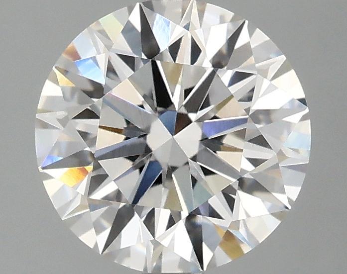2.06 Carat Round Shaped Ideal Cut VVS2 IGI Certified Lab Grown Diamond