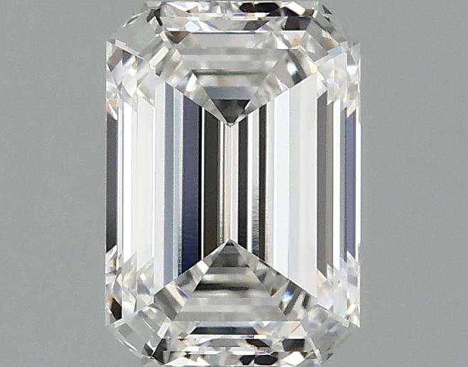 1.07 Carat Emerald Shaped Ideal Cut VVS2 IGI Certified Lab Grown Diamond
