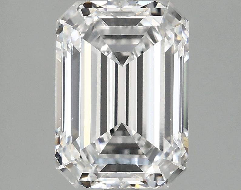 2.59 Carat Emerald Shaped Ideal Cut VS2 IGI Certified Lab Grown Diamond
