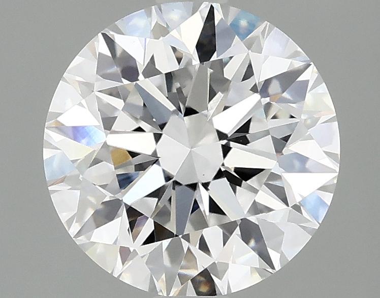 2.55 Carat Round Shaped Excellent Cut VVS2 IGI Certified Lab Grown Diamond