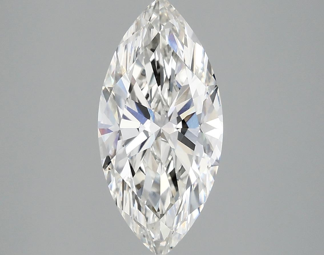 2.0 Carat Marquise Shaped Excellent Cut VVS2 IGI Certified Lab Grown Diamond