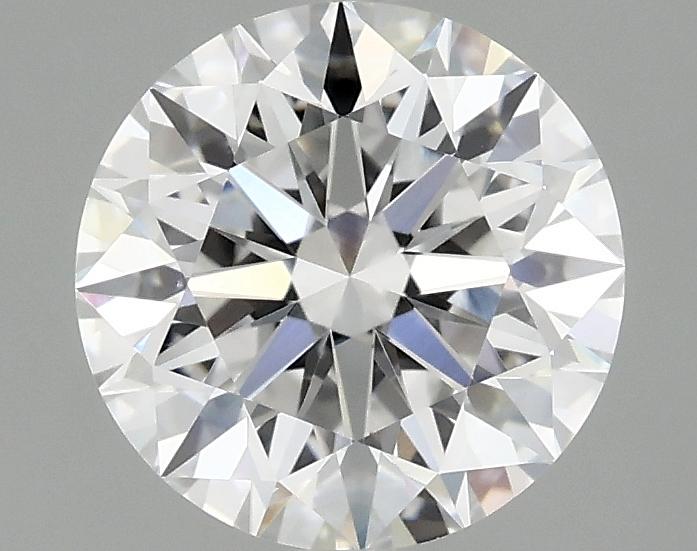 2.09 Carat Round Shaped Excellent Cut VVS2 IGI Certified Lab Grown Diamond