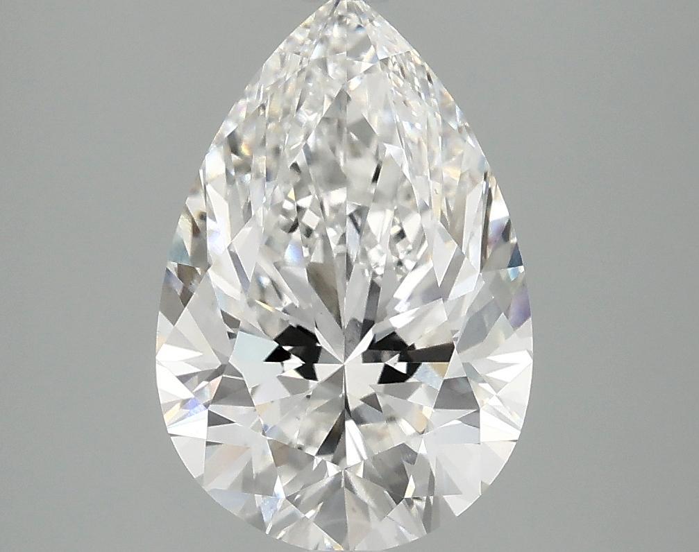 3.03 Carat Pear Shaped Excellent Cut VS1 IGI Certified Lab Grown Diamond