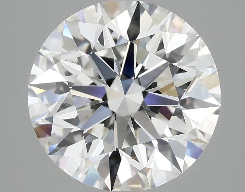 3.09 Carat Round Shaped Excellent Cut VVS2 IGI Certified Lab Grown Diamond
