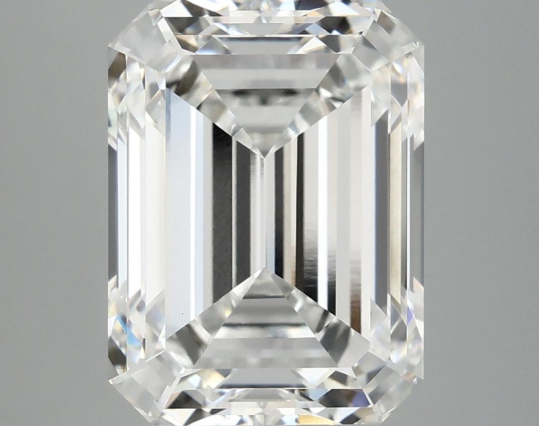 7.12 Carat Emerald Shaped Excellent Cut VVS2 IGI Certified Lab Grown Diamond